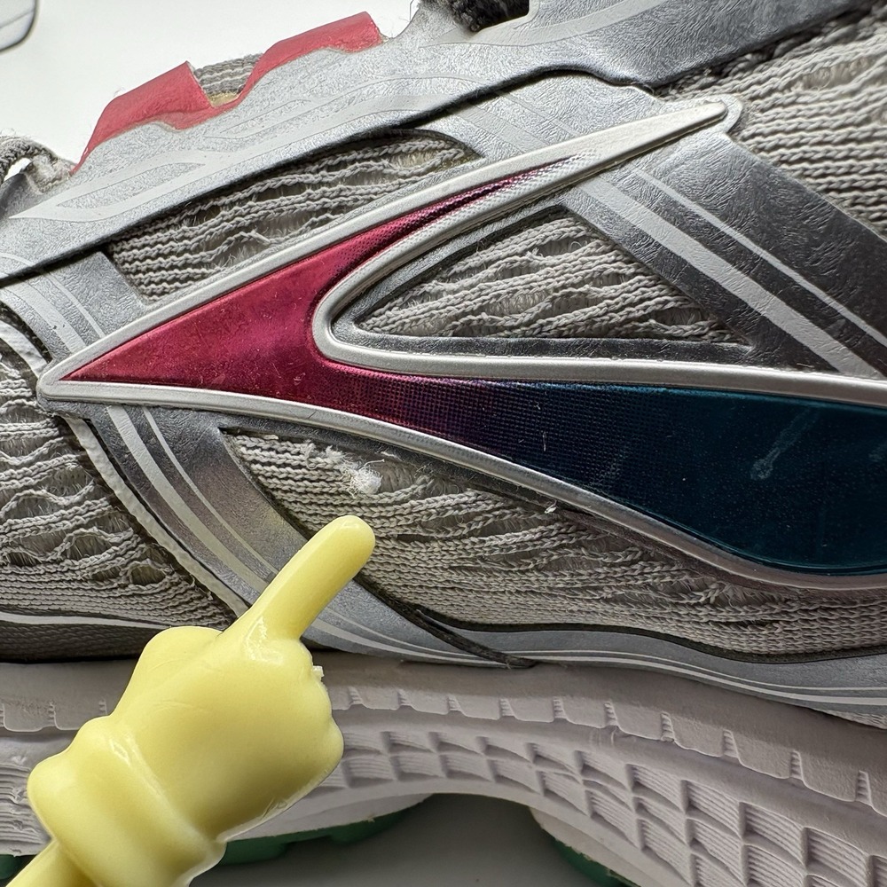 BROOKS Ghost 8 Sneaker Women's Size 9.5 Gray Pink Running Training Shoe - Picture 9 of 9